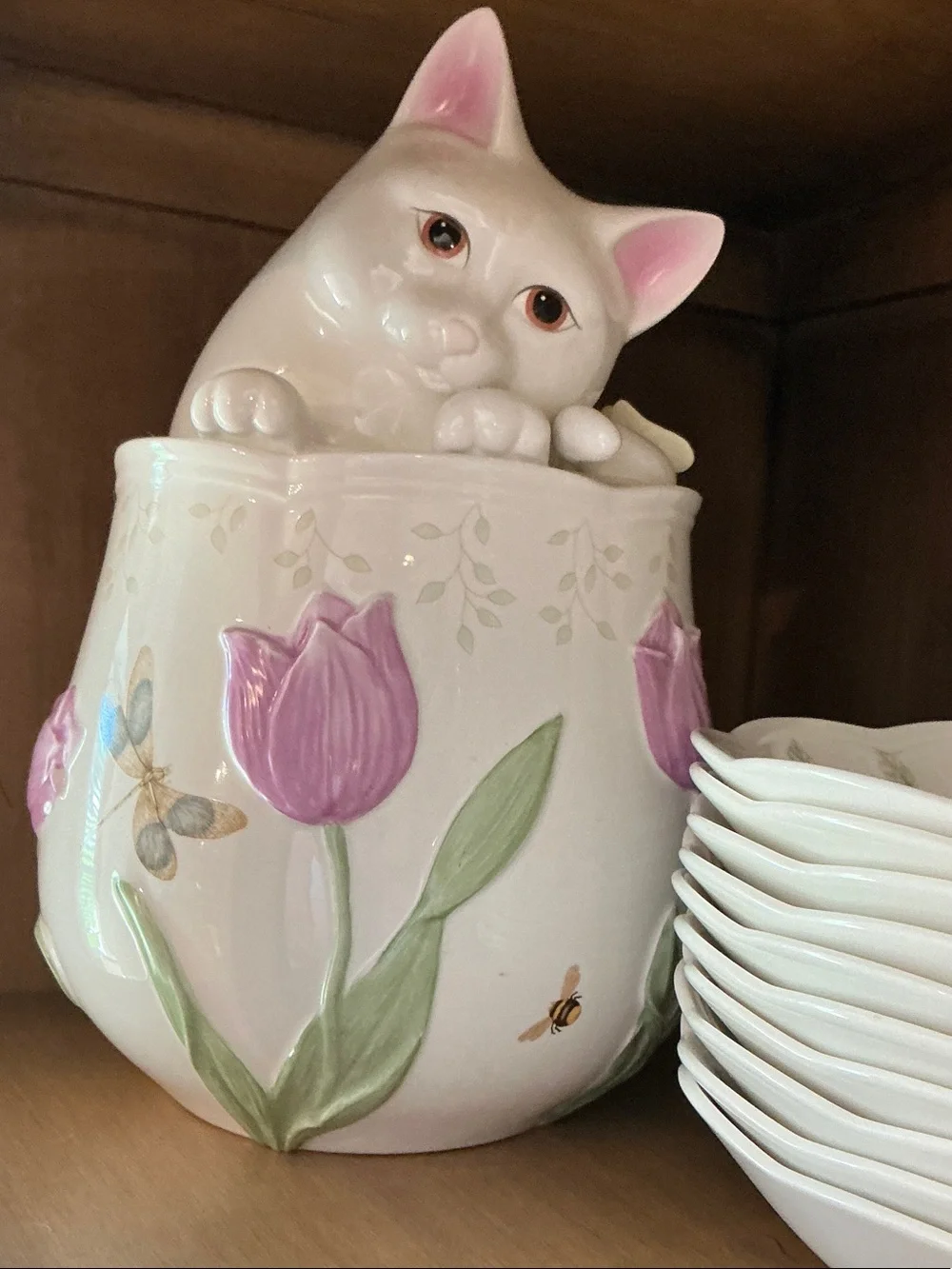 Lenox Butterfly Meadow Cookie Jar NewinBox